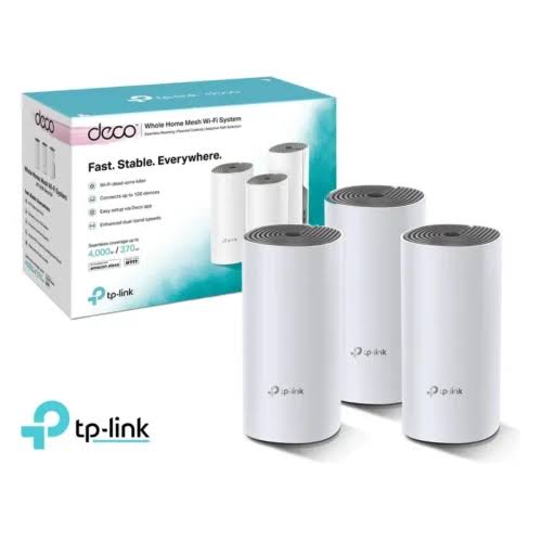 TP-Link Deco E4 AC1200 Whole Home Mesh Wi-Fi System (3 Pack)