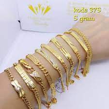 Home > emas 375 boleh gadai. Gelang Emas 375 Berat 5 Gram Shopee Indonesia