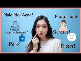 How Kpop Idols Deal With Acne Idol Insider Youtube Acne Acne Lotion Acne Hacks