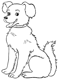 Desenhos Para Colorir De Cachorro Bora Colorir