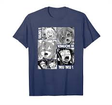 Ekkk i just got my new shirt super love you guys ! Trends Ahegao Faces Woman Hentai Lewd Anime Girl Shirt Unisex T Shirt Tees Design