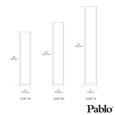 A light that asserts itself while complementing a variety of surroundings, the cortina light emits a seductive light through its transparent surfaces. Cortina Floor Lamp Pablo Designs Loftmodern