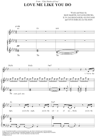 Love Me Like You Do Mp3 Download 50 Shades Of Grey Love Me Like You Do Sheet Music Love Me Like Drum Sheet Music