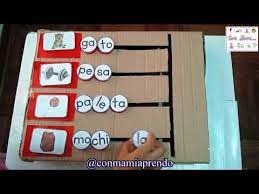 Ciertas formas de mesa armonizan mejor con el espacio disponible. Tablero Para Formar Palabras De Material De Reciclaje Youtube Estrategias De Lectoescritura Forma Palabras Formar Palabras Con Silabas