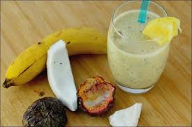 Smoothie Presidente Smoothie A La Banane Noix De Coco Et Fruits De La Passion Happy Papilles Recette Smoothie A La Banane Noix De Coco Fruit De La Passion