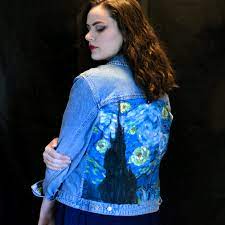 Painting a design on a denim jacket? How To Paint Denim Fashionclub Com Fidm Fashion Club Official Site