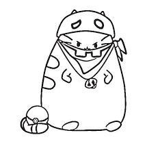 Show your kids a fun way to learn the abcs with alphabet printables they can color. Pusheen Pokemon Coloring Page Online Coloring Pages