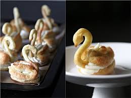 Filled Pate A Choux Swans Bakery Desserts Desserts Baking