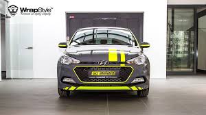 Hyundai I20 Styling 03 Wrapstyle Car Wrap Foil Car Wrap Hyundai Car