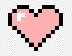 Petite animation en pixel art. Pixel Art 8 Bit Color Heart Heart Rectangle Heart Png Pngegg