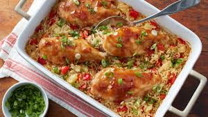 Teriyaki Chicken And Pineapple Rice Casserole Recipe Recipes Food Pineapple Rice