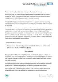 Ref Cc Mc Pm1 Barnet Enfield And Haringey Mental Health Trust