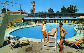 Oh So Lovely Vintage Hotel Room Service Hotel Pool Hotel Americana Pool