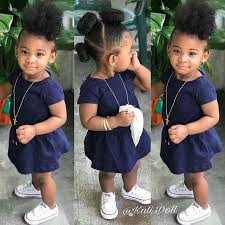 Blonde and black hairstyle for dark complexion girls. 30 Easy Natural Hairstyles Ideas For Toddlers Coils And Glory