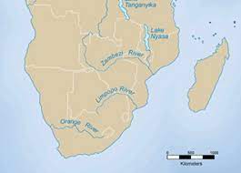 Usa africa dialogue series re: Jungle Maps Map Of Africa Zambezi River