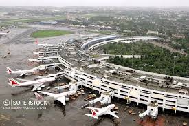 India aircrafts parked and runways ...