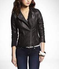 Yes Please Fashion Leather Jacket Black Faux Leather Jacket