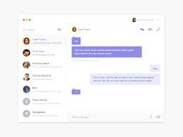 Desktop Chat App Png By Amit Jakhu App Design Chat App Web Design