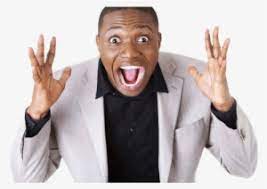 Black People Looking Shocked Black Man Transparent Png Image Transparent Png Free Download On Seekpng