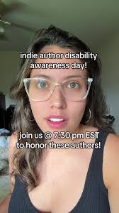 Celebrating Indie Authors: Disability Awareness Day
