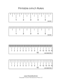 printable 6 inch ruler tim s printables