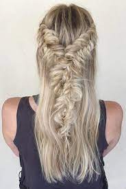 61 Stunning Half Up Half Down Hairstyles Stayglam Cool Braid Hairstyles Long Hair Styles Down Hairstyles