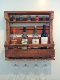 Diy Double Pallet Wine Glass Rack Google Search Pallet Wine Rack Pallet Wine Pallet Diy
