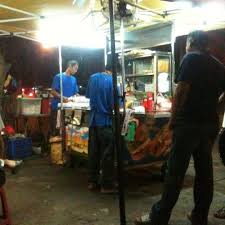 This famous stall has no name or signboard. Ramlee Burger Sentosa Bukit Mertajam Pulau Pinang