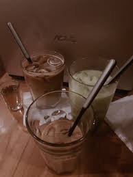 Matcha X Coffe Latte Lingkar Coffe Semarang Minuman