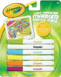 Light Designer Marker Refill Pack Crayola Marker Refill Crayola Markers