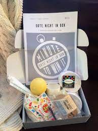 Minute To Win It Date Night In Box Date Night Gifts Date Night Basket Date Night Games