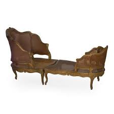 Acme versailles chaise lounge in silver and antique platinum finishfeatures: Chaise Original Antique Furniture For Sale Ebay