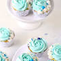 Cupcake cake ideas for boy from aclassictwist.com