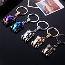 9 4cmcreative Metal Led Car Keychain Car Accessories Turbo Charger Key Chains Key Ring Holder Keyring Porte Clef Gift Souve Keychain Car Keychain Purse Pendant