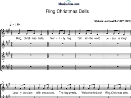 Ring Christmas Bells Ring Christmas Bells Mykola Leontovich Sheet Music To Download