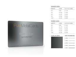 We can even alter the shape of the cards perimeter. Gun Metal Gray Stainless Steel Business Cards Pure Metal Cards