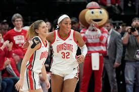 Cotie McMahon's career-high 33 points lifts No. 18 Ohio State to stunning  100-92 win over No. 2 Iowa