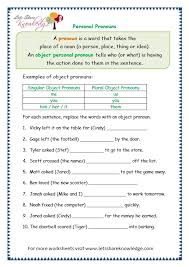 Cbse worksheets for class 3 english. Grade 3 Grammar Topic 10 Personal Pronouns Worksheets Lets Share Knowledge