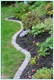 Curved Garden Edging Stones Garden Edging Garden Edging Stones Landscaping With Rocks