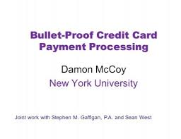 Jul 17, 2021 · mccoy federal credit union is one of the largest credit unions in orlando fl. Bullet Proof Credit Card Payment Processing Damon Mccoy New York University