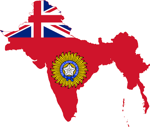 File:Flag Map of British Raj (India).png - Wikimedia Commons