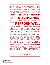This seems like something straight out of government nutrition guidelines to help sustain his goal of playing football for as long as possible. The Tb12 Method Book By Tom Brady Official Publisher Page Simon Schuster