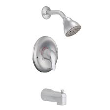 A wide variety of lowes shower heads options are available to you, such as project lesun modern black ceiling mounted led shower head low power water saving rain waterfall shower head with single handle set. Moen Tl183 Chrome Posi Temp Pressure Balanced Tub And Shower Trim With 2 5 Gpm Shower Head And Tub Spout From The Chateau Collection Less Valve Faucetdirect Com