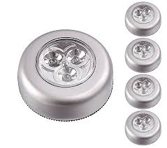 5 Pack Ipow Led Battery Powered Wireless Night Light Stick Tap Touch Lamp Stick On Push Light For Closets Cabi Wireless Night Light Touch Lamp Led Light Stick