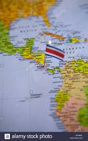 *free* shipping on qualifying offers. Flagge Pin Platziert Auf Der Weltkarte In Der Hauptstadt Von Costa Rica San Jose Stockfotografie Alamy