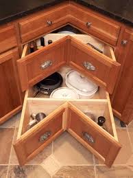 Corner Kitchen Storage This Is Pretty Cool Home Corner Cabinet Solutions Home Kitchens