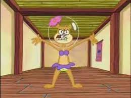 Sandra jennifer sandy cheeks is a main character in the spongebob squarepants franchise. Sandy Cheeks Muscle Growth On Make A Gif