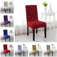 Modern dining room chair featuring armless designs rafted from a metal inner frame, it has strong bearing strength. Dining Chair Covers Spandex Strech Dining Room Chair Protector Slipcover Decor Buy At A Low Prices On Joom E Commerce Platform