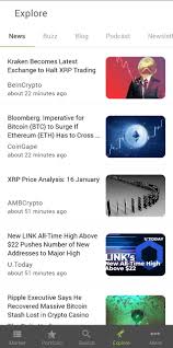 If you are thinking to invest in a cryptocurrency, or you need information about an ico so you are on the right place. Top Cryptocurrency News Aggregator Apps