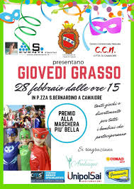 La storia ci porta a venezia, ma la tradizione è molto sentita in tutta italia. Giovedi Grasso A Camaiore Il 28 Febbraio Festa In Piazza S Bernardino